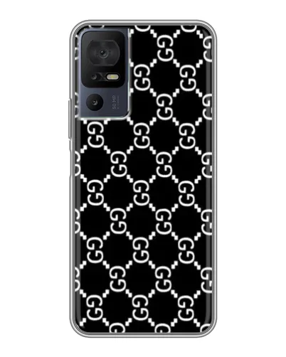 Чехол для TCL 40 SE с картинкой «Gucci — сетчатый паттерн» Чехол для TCL 40 SE с картинкой «Gucci — сетчатый паттерн»