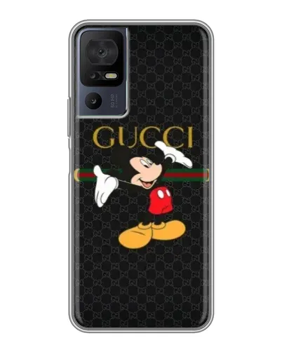 Чехол для TCL 40 SE с картинкой «Микки Маус Gucci» Чехол для TCL 40 SE с картинкой «Микки Маус Gucci»