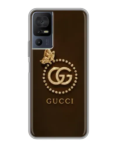Чехол для TCL 40 SE с картинкой «Gucci — золотая бабочка» Чехол для TCL 40 SE с картинкой «Gucci — золотая бабочка»