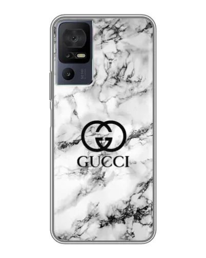 Чехол для TCL 40 SE с картинкой «Gucci — мраморный шик» Чехол для TCL 40 SE с картинкой «Gucci — мраморный шик»