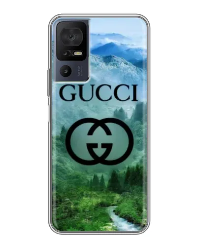 Чехол для TCL 40 SE с картинкой «Gucci — горный пейзаж» Чехол для TCL 40 SE с картинкой «Gucci — горный пейзаж»