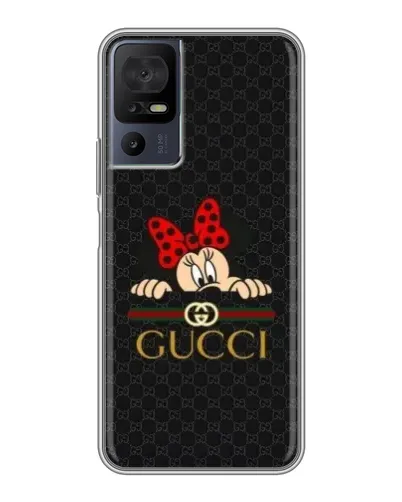 Чехол для TCL 40 SE с картинкой «Минни Маус Gucci — черный» Чехол для TCL 40 SE с картинкой «Минни Маус Gucci — черный»