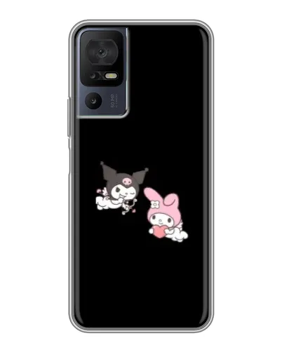 Чехол для TCL 40 SE с картинкой «My Melody и Kuromi» Чехол для TCL 40 SE с картинкой «My Melody и Kuromi»