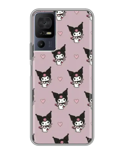 Чехол для TCL 40 SE с картинкой «Kuromi — ночной сон» Чехол для TCL 40 SE с картинкой «Kuromi — ночной сон»