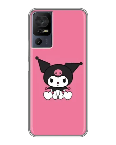 Чехол для TCL 40 SE с картинкой «Хмурая Kuromi» Чехол для TCL 40 SE с картинкой «Хмурая Kuromi»