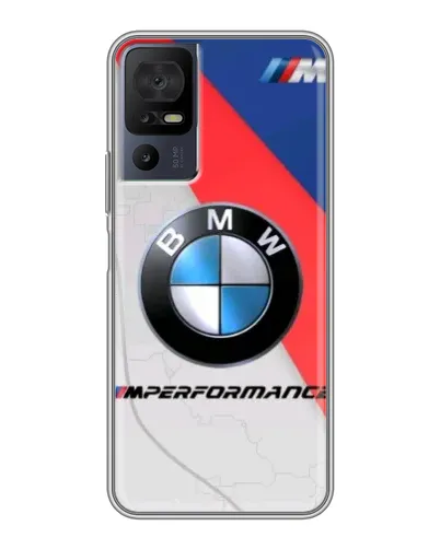 Чехол для TCL 40 SE с картинкой «BMW Performance стиль»