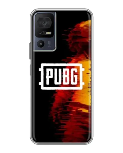 Чехол для TCL 40 SE с картинкой «Яркий логотип PUBG» Чехол для TCL 40 SE с картинкой «Яркий логотип PUBG»