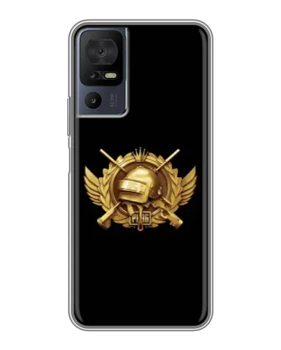 Чехол для TCL 40 SE с картинкой «PUBG — оранжевый градиент» Чехол для TCL 40 SE с картинкой «PUBG — оранжевый градиент»