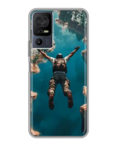 Чехол для TCL 40 SE с картинкой «PUBG — свободное падение» Чехол для TCL 40 SE с картинкой «PUBG — свободное падение»