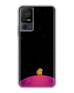 Чехол для TCL 40 SE с картинкой «Одинокий герой на планете» Чехол для TCL 40 SE с картинкой «Одинокий герой на планете»