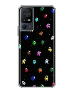 Чехол для TCL 40 SE с картинкой «Экипаж Among Us» Чехол для TCL 40 SE с картинкой «Экипаж Among Us»
