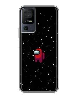 Чехол для TCL 40 SE с картинкой «Красный Among Us» Чехол для TCL 40 SE с картинкой «Красный Among Us»