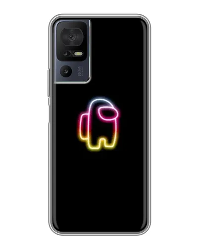 Чехол для TCL 40 SE с картинкой «Among Us градиент»