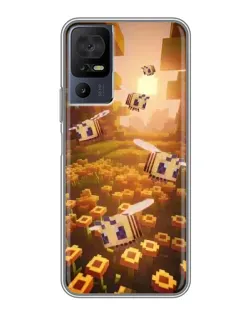 Чохол для TCL 40 SE з картинкою «Поле соняшників»