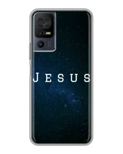 Чехол для TCL 40 SE с картинкой «Звездное небо Jesus» Чехол для TCL 40 SE с картинкой «Звездное небо Jesus»