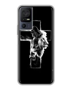Чехол для TCL 40 SE с картинкой «Сияющий крест Jesus» Чехол для TCL 40 SE с картинкой «Сияющий крест Jesus»