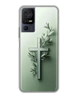 Чехол для TCL 40 SE с картинкой «Оливковая ветвь» Чехол для TCL 40 SE с картинкой «Оливковая ветвь»