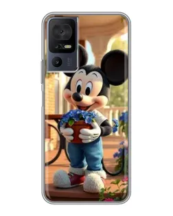 Чехол для TCL 40 SE с картинкой «Микки садовод» Чехол для TCL 40 SE с картинкой «Микки садовод»