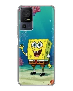 Чехол для TCL 40 SE с картинкой «Подводный привет» Чехол для TCL 40 SE с картинкой «Подводный привет»