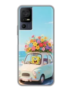 Чехол для TCL 40 SE с картинкой «Автомобильное путешествие» Чехол для TCL 40 SE с картинкой «Автомобильное путешествие»