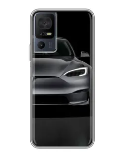 Чехол для TCL 40 SE с картинкой «Tesla Model S Look» Чехол для TCL 40 SE с картинкой «Tesla Model S Look»