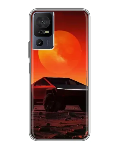 Чехол для TCL 40 SE с картинкой «Cybertruck на Марсе» Чехол для TCL 40 SE с картинкой «Cybertruck на Марсе»