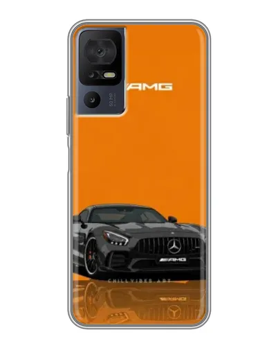 Чехол для TCL 40 SE с картинкой «Оранжевый Mercedes AMG» Чехол для TCL 40 SE с картинкой «Оранжевый Mercedes AMG»