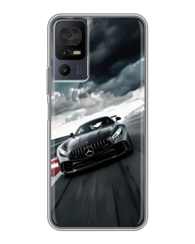 Чехол для TCL 40 SE с картинкой «Гоночный Mercedes AMG» Чехол для TCL 40 SE с картинкой «Гоночный Mercedes AMG»