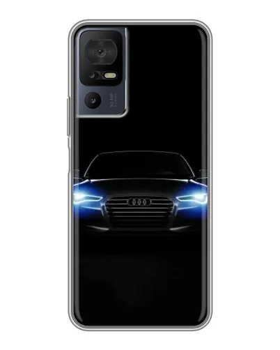 Чехол для TCL 40 SE с картинкой «Audi в неоне» Чехол для TCL 40 SE с картинкой «Audi в неоне»