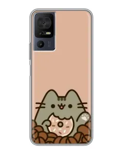 Чехол для TCL 40 SE с картинкой «Кофейный Пушин» Чехол для TCL 40 SE с картинкой «Кофейный Пушин»