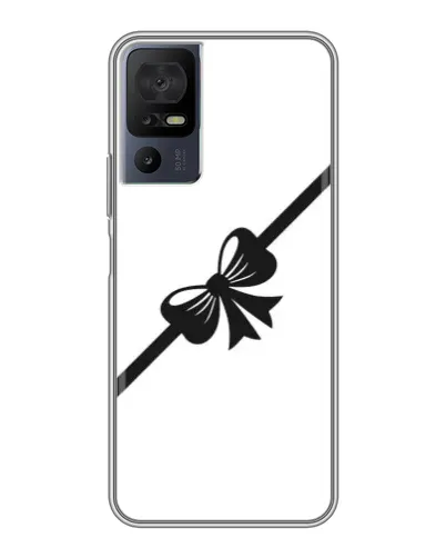 Чехол для TCL 40 SE с картинкой «Диагональный бант» Чехол для TCL 40 SE с картинкой «Диагональный бант»