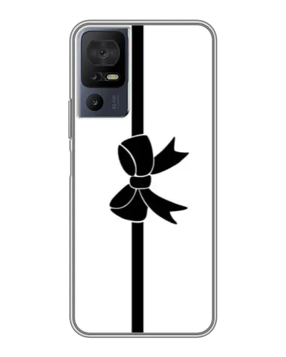 Чехол для TCL 40 SE с картинкой «Вертикальный бант» Чехол для TCL 40 SE с картинкой «Вертикальный бант»