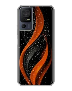 Чехол для TCL 40 SE с картинкой «Огненная звездная волна» Чехол для TCL 40 SE с картинкой «Огненная звездная волна»