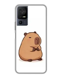 Чехол для TCL 40 SE с картинкой «Толстенькая капибара»