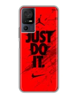 Чехол для TCL 50 5G с картинкой «Nike Just Do It»