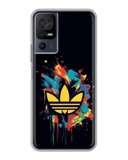 Чехол для TCL 50 5G с картинкой «Adidas Splash»