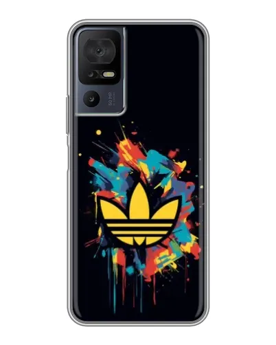 Чехол для TCL 50 5G с картинкой «Adidas Splash»