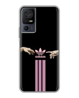 Чехол для TCL 50 5G с картинкой «Adidas Hands»