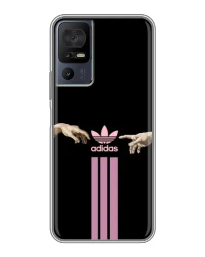 Чехол для TCL 50 5G с картинкой «Adidas Hands»