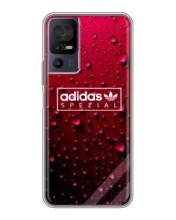 Чехол для TCL 50 5G с картинкой «Adidas Gold Marble»