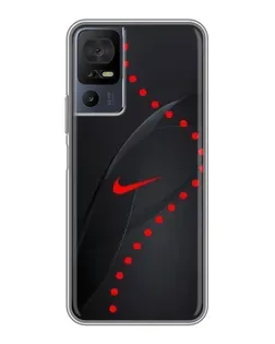 Чехол для TCL 50 5G с картинкой «Абстрактный дизайн Nike»