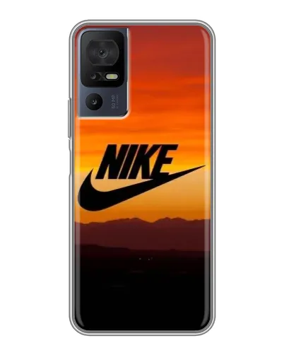Чехол для TCL 50 5G с картинкой «Nike — вечерний горизонт»