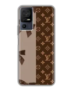 Чехол для TCL 50 5G с картинкой «Louis Vuitton — банты»