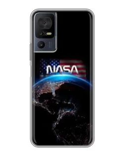 Чехол для TCL 50 5G с картинкой «Земля из космоса NASA» Чехол для TCL 50 5G с картинкой «Земля из космоса NASA»