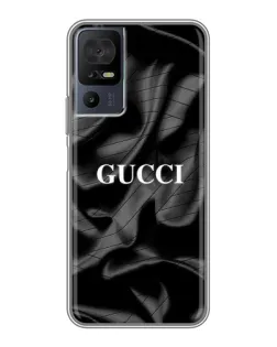 Чехол для TCL 50 5G с картинкой «Gucci — шелковые волны»