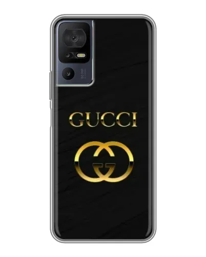 Чехол для TCL 50 5G с картинкой «Золотой логотип Gucci» Чехол для TCL 50 5G с картинкой «Золотой логотип Gucci»