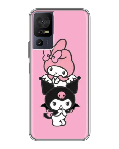 Чехол для TCL 50 5G с картинкой «My Melody и Kuromi»