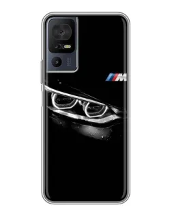 Чехол для TCL 50 5G с картинкой «BMW — взгляд тигра»