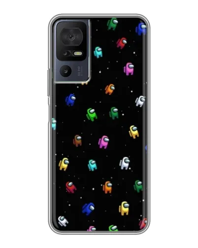 Чехол для TCL 50 5G с картинкой «Экипаж Among Us» Чехол для TCL 50 5G с картинкой «Экипаж Among Us»