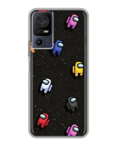 Чехол для TCL 50 5G с картинкой «Космический паттерн Among Us» Чехол для TCL 50 5G с картинкой «Космический паттерн Among Us»